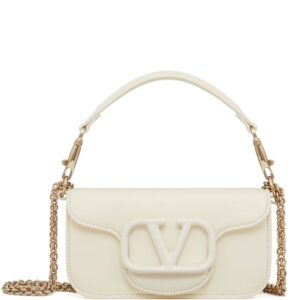 Valentino Garavani Locò leather shoulder bag