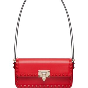 Valentino Garavani Rockstud23 E/W leather shoulder bag