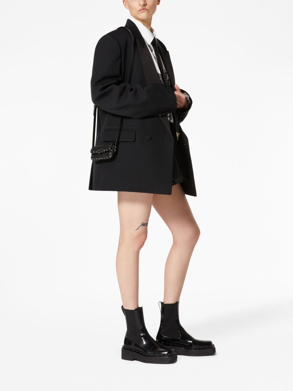 Valentino Garavani micro Rockstud23 leather shoulder bag - Image 2