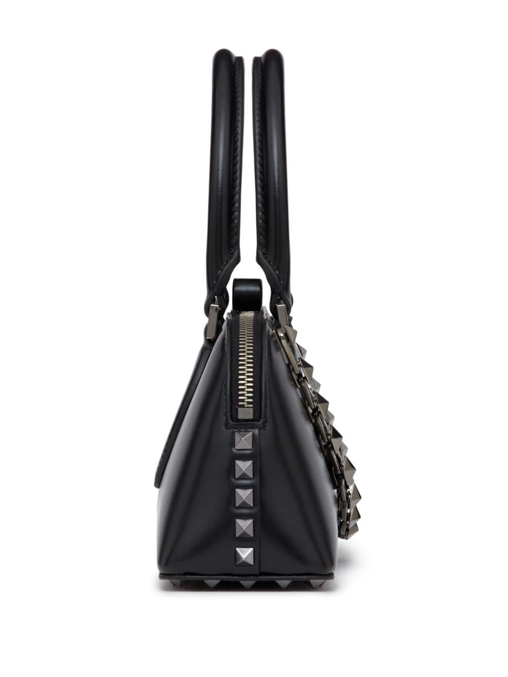 Valentino Garavani Rockstud E/W leather handbag - Image 4