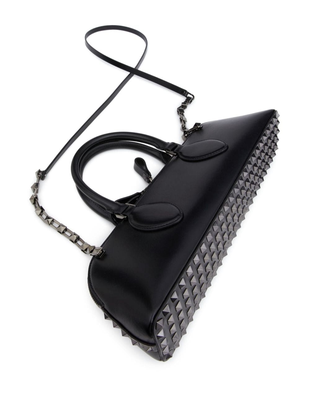 Valentino Garavani Rockstud E/W leather handbag - Image 5