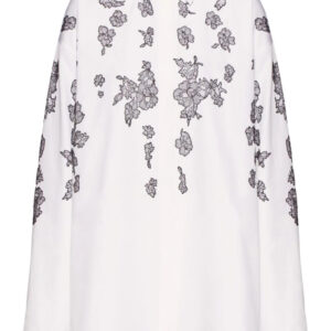 Valentino Garavani  Compact Popeline embroidered-detail shirt