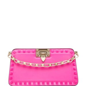Valentino Garavani Rockstud leather clutch bag