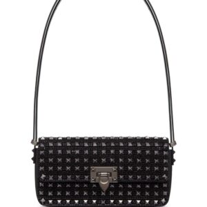 Valentino Garavani Rockstud23 E/W embroidered shoulder bag