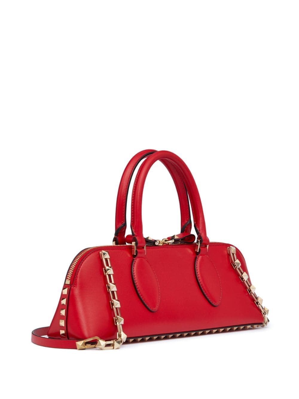 Valentino Garavani Rockstud E/W leather handbag - Image 4