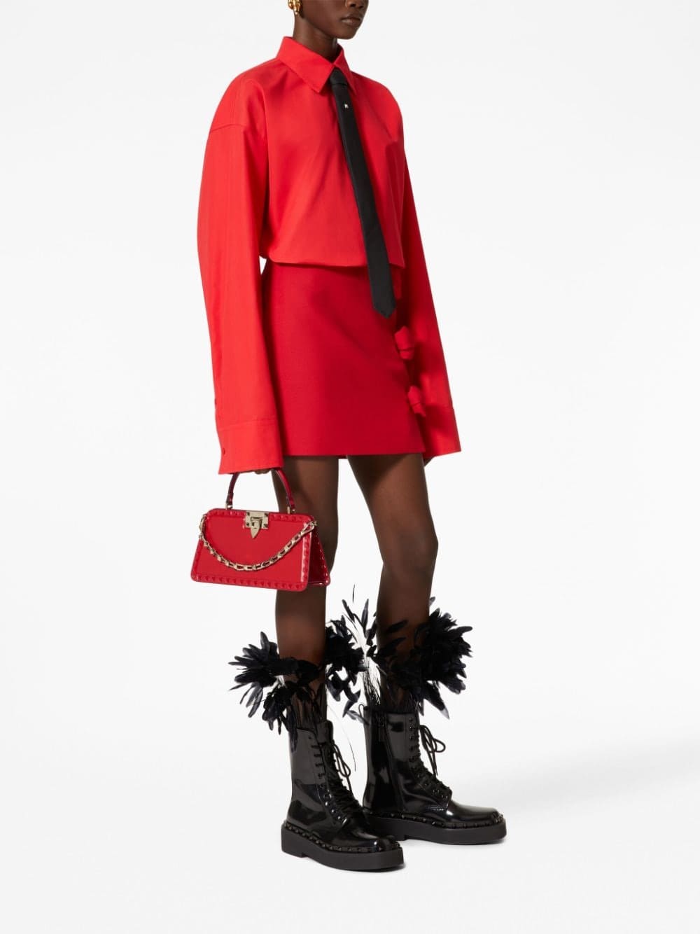 Valentino Garavani Rockstud leather handbag - Image 2