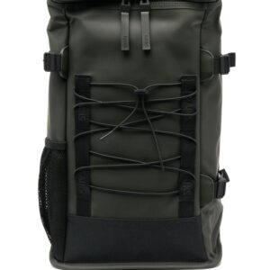 Rains logo-strap buckle-fastening backpack