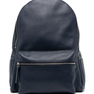 Orciani Micron grained-leather backpack