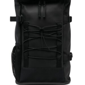 Rains logo-strap buckle-fastening backpack
