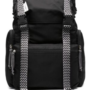 Lanvin Curb strap-detail backpack