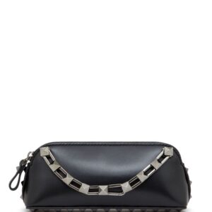 Valentino Garavani mini Rockstud calfskin clutch
