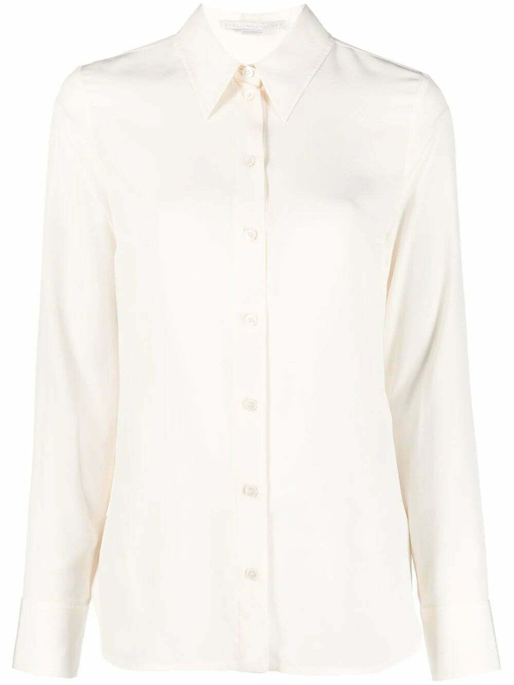 Stella McCartney long-sleeve silk shirt