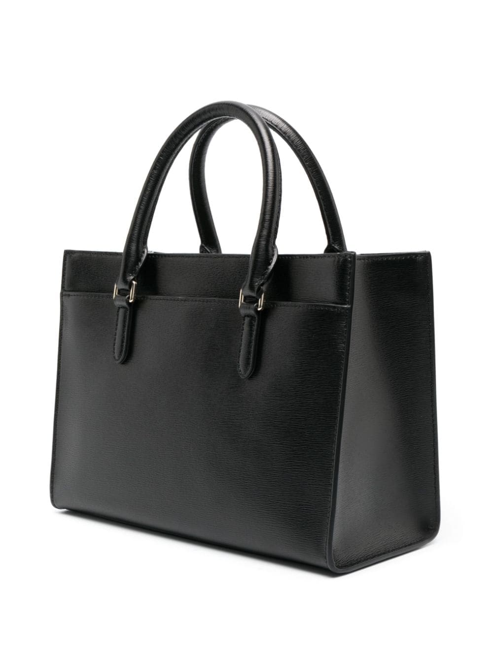 DKNY logo-pendant leather tote bag - Image 3
