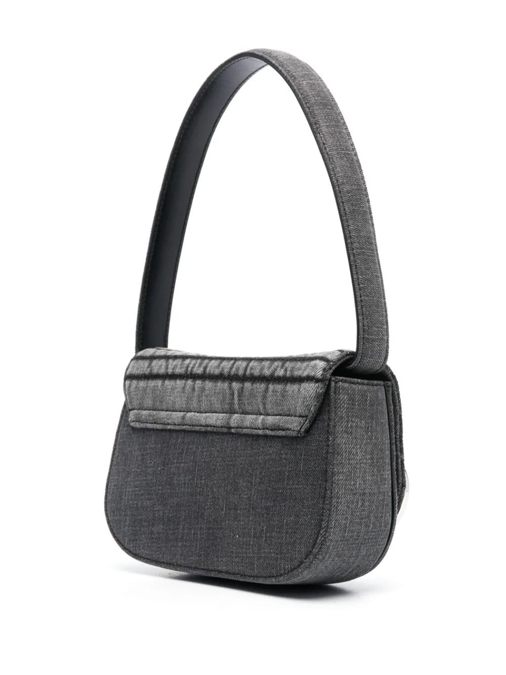 Diesel 1dr denim shoulder bag - Image 3