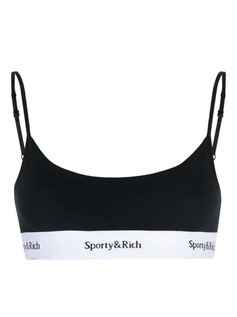 Sporty & Rich Serif Logo-underband bra