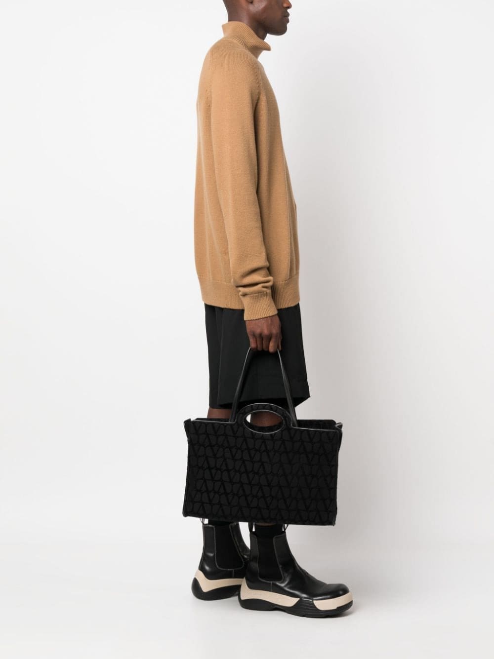 Valentino Garavani Le Troisième Toile Iconographe tote bag - Image 2