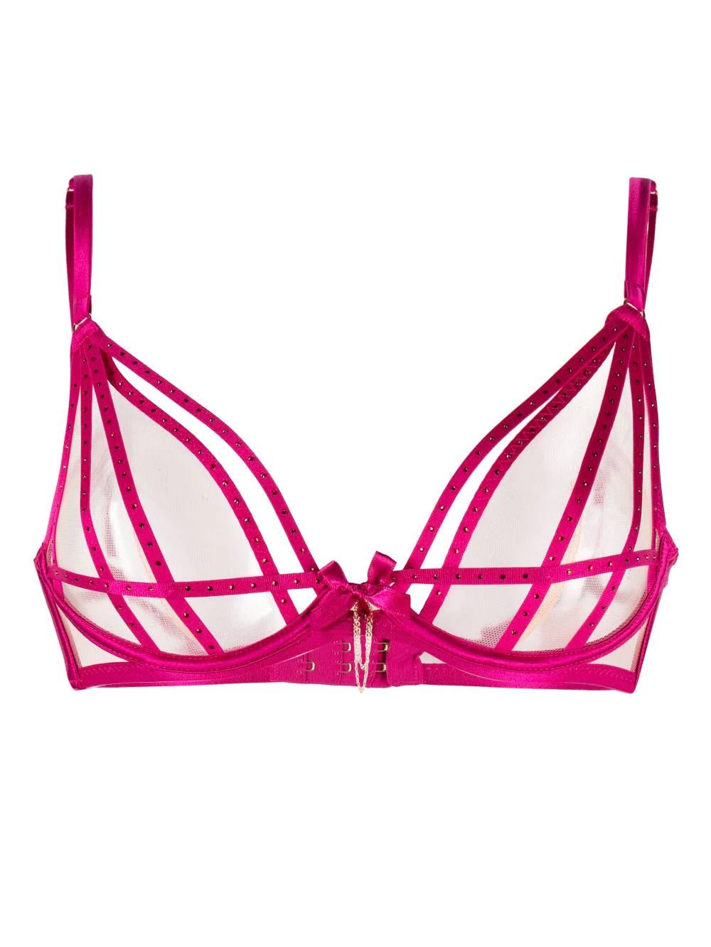 Agent Provocateur Rubi crystal-embellished underwire bra