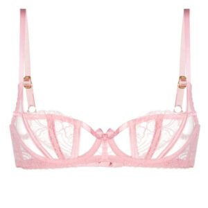 Agent Provocateur  Rozlyn picot-trim sheer-lace bra