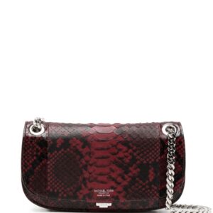 Michael Kors Collection Christie python-embossed mini bag