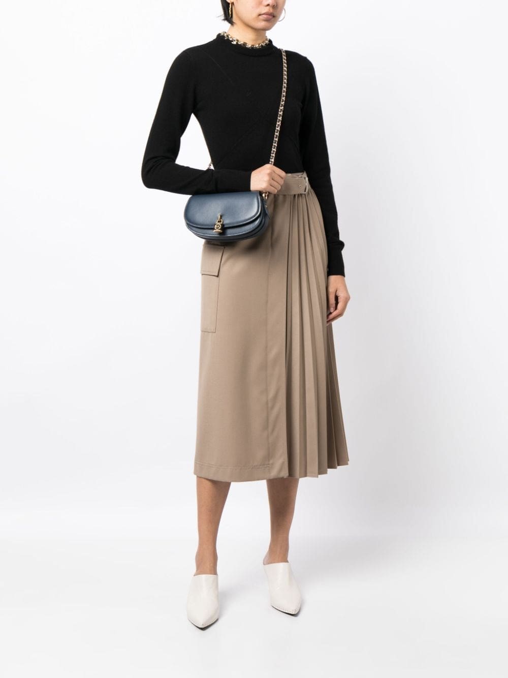 Michael Kors small Mila logo-plaque crossbody bag - Image 2