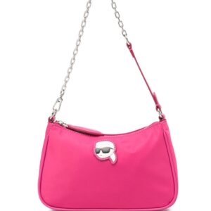 Karl Lagerfeld Ikonik Karl patch shoulder bag
