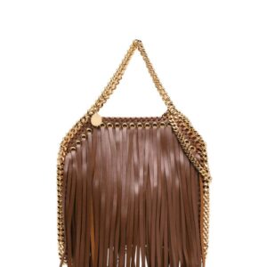 Stella McCartney Falabella fringed tote bag