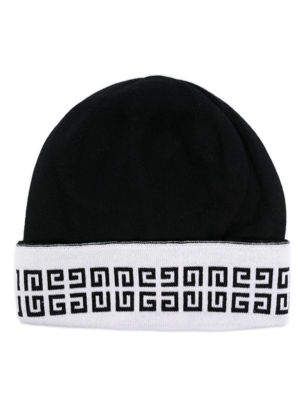 Givenchy logo-print wool beanie