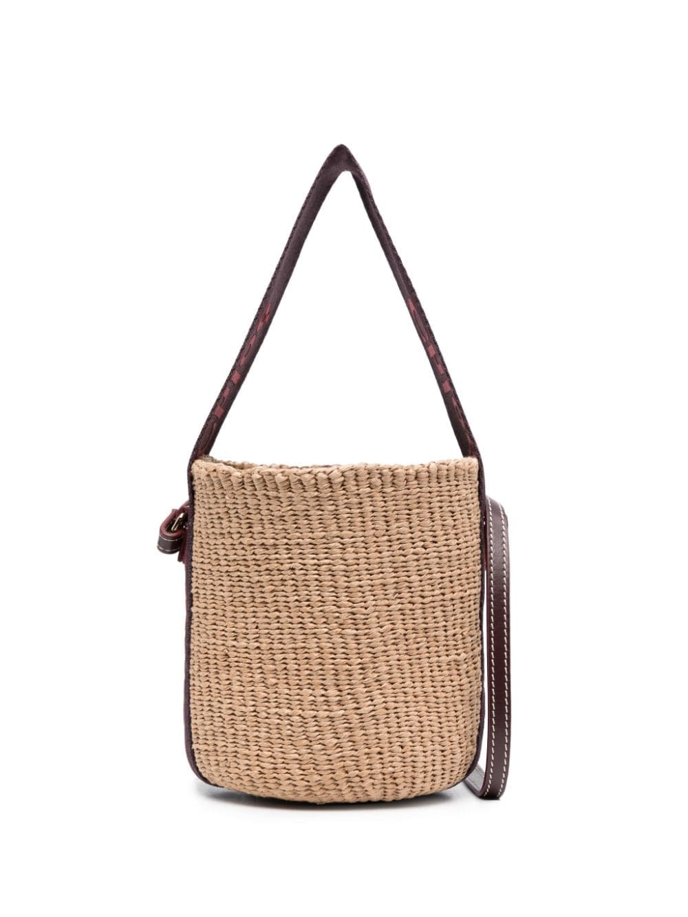 Chloé small Woody logo-print tote bag