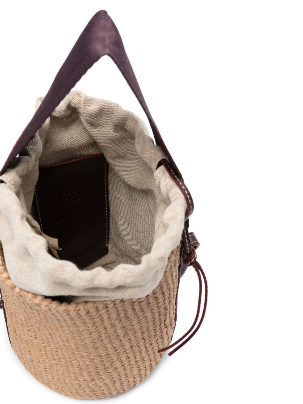 Chloé small Woody logo-print tote bag - Image 5