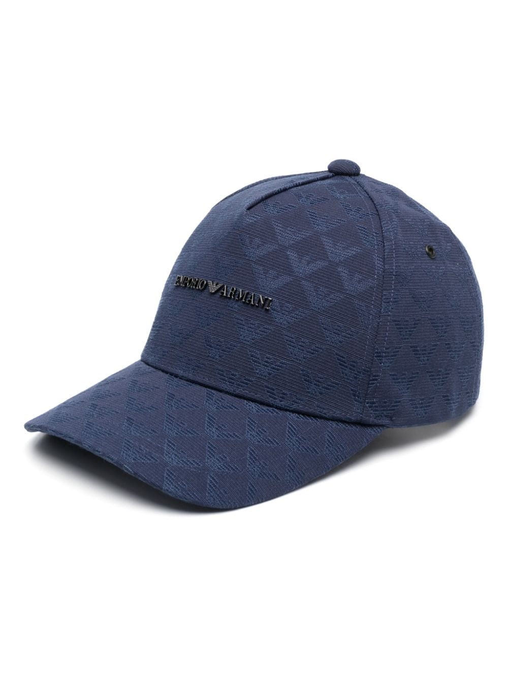 Emporio Armani monogram-pattern baseball cap