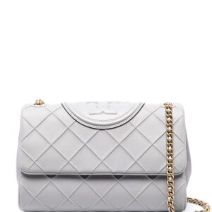 Tory Burch Fleming logo-embossed crossbody bag