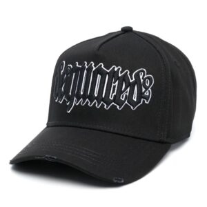 DSQUARED2 logo-embroidered cotton cap