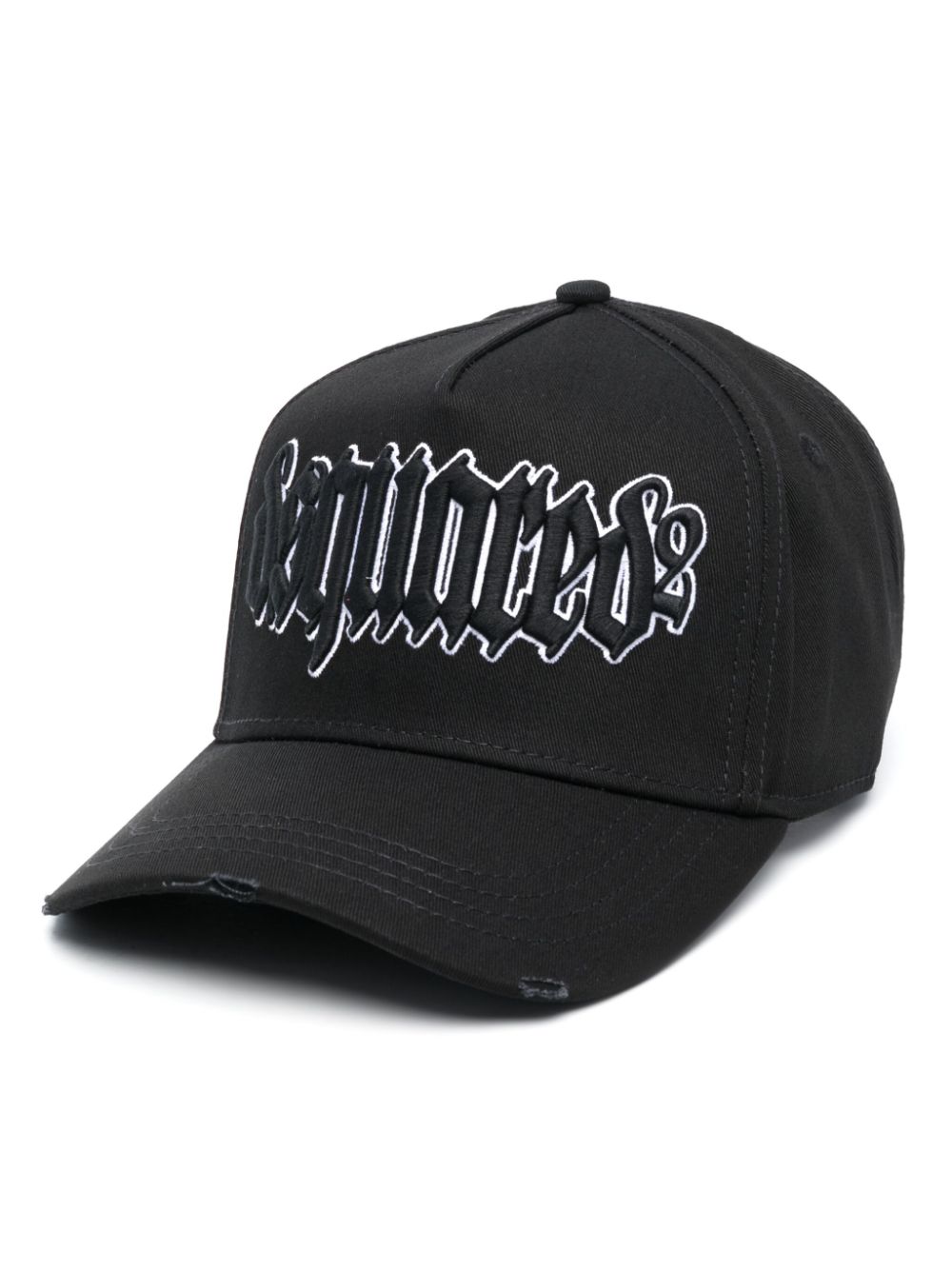 DSQUARED2 logo-embroidered cotton cap