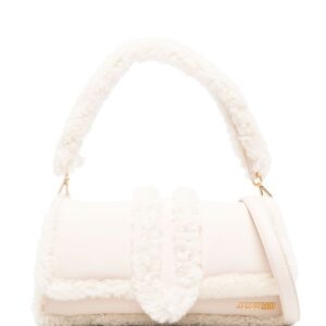 Jacquemus La Bambimou doux shearling shoulder bag