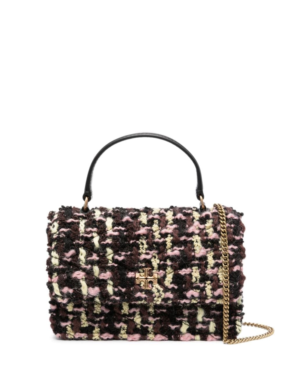Tory Burch mini Kira tweed tote bag