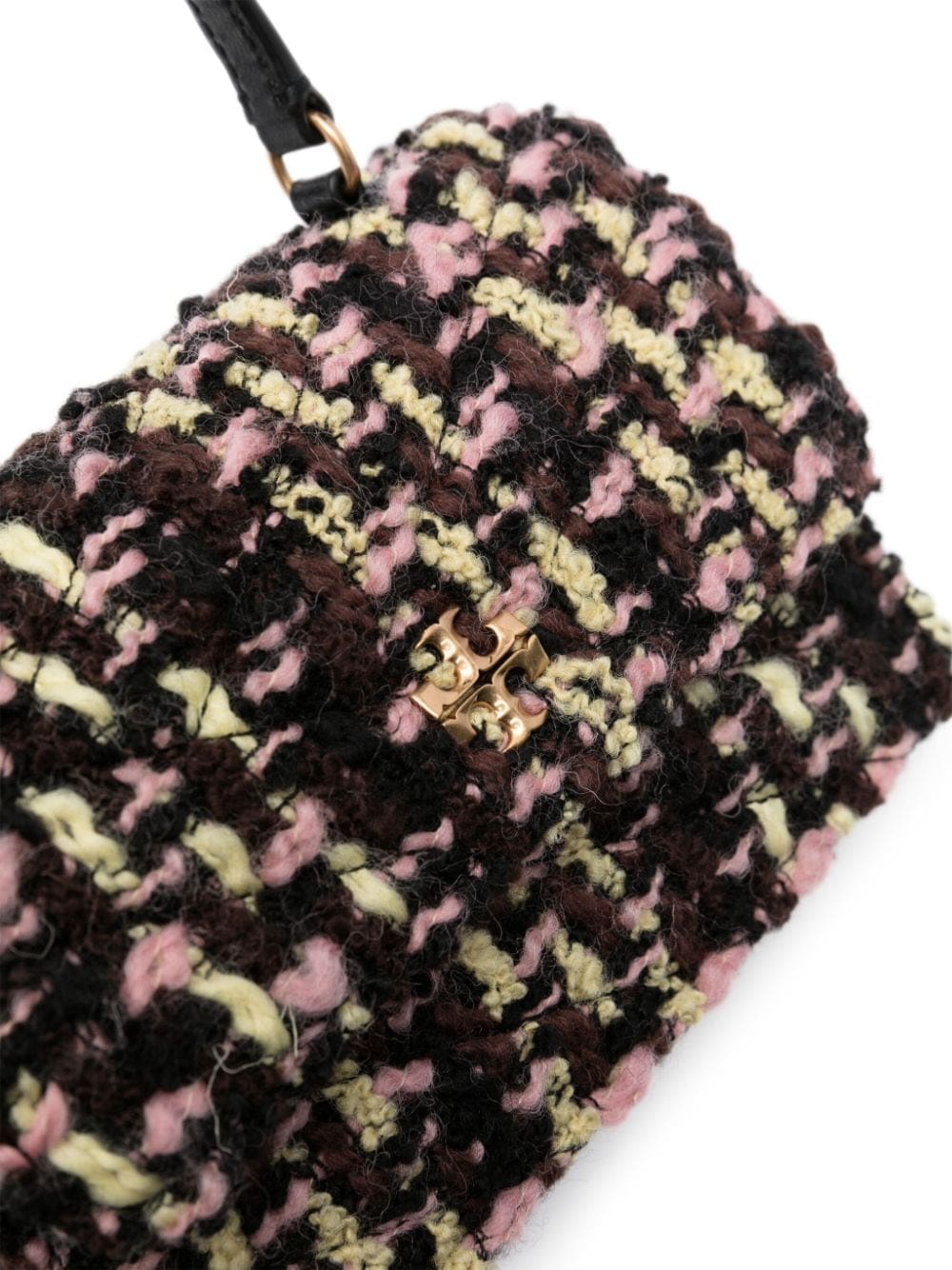 Tory Burch mini Kira tweed tote bag - Image 4