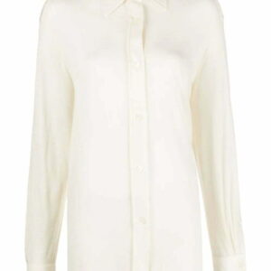 TOM FORD  semi-sheer cashmere shirt