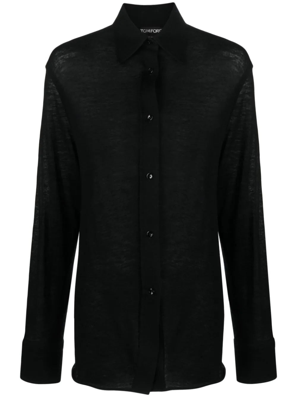 TOM FORD long-sleeved cashmere shirt