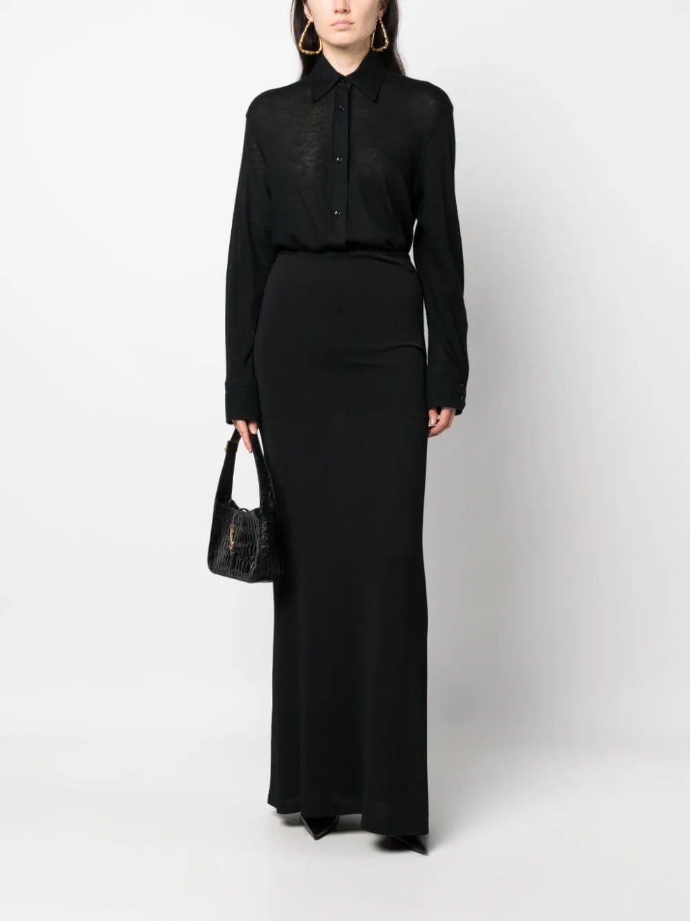 TOM FORD long-sleeved cashmere shirt - Image 2
