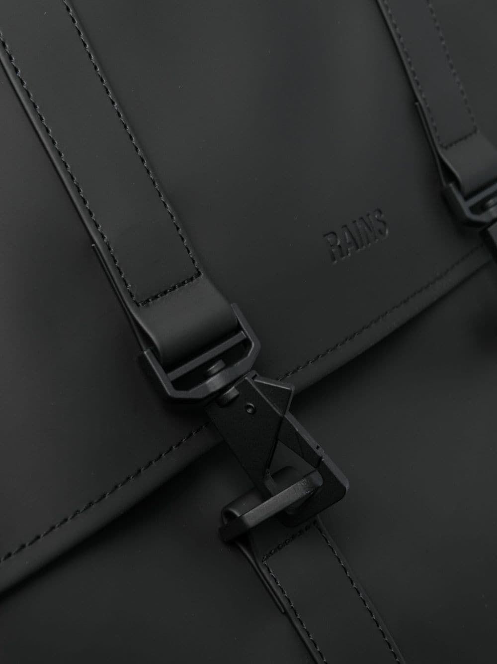 Rains MSN logo-debossed backpack - Image 3