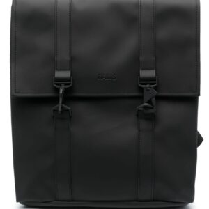 Rains MSN logo-debossed backpack