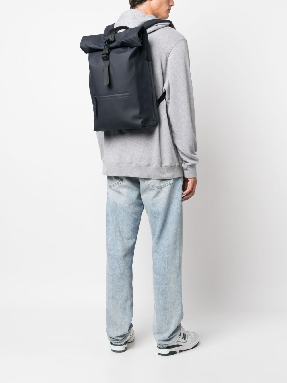 Rains roll-top buckled backpack - Image 2