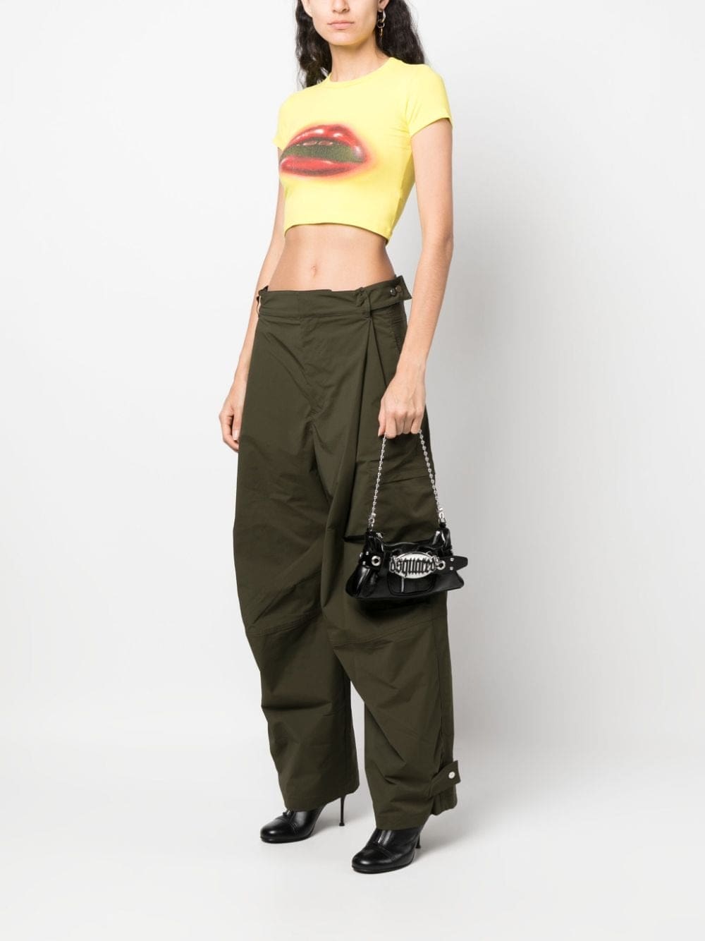 DSQUARED2 Gothic leather belt bag - Image 2