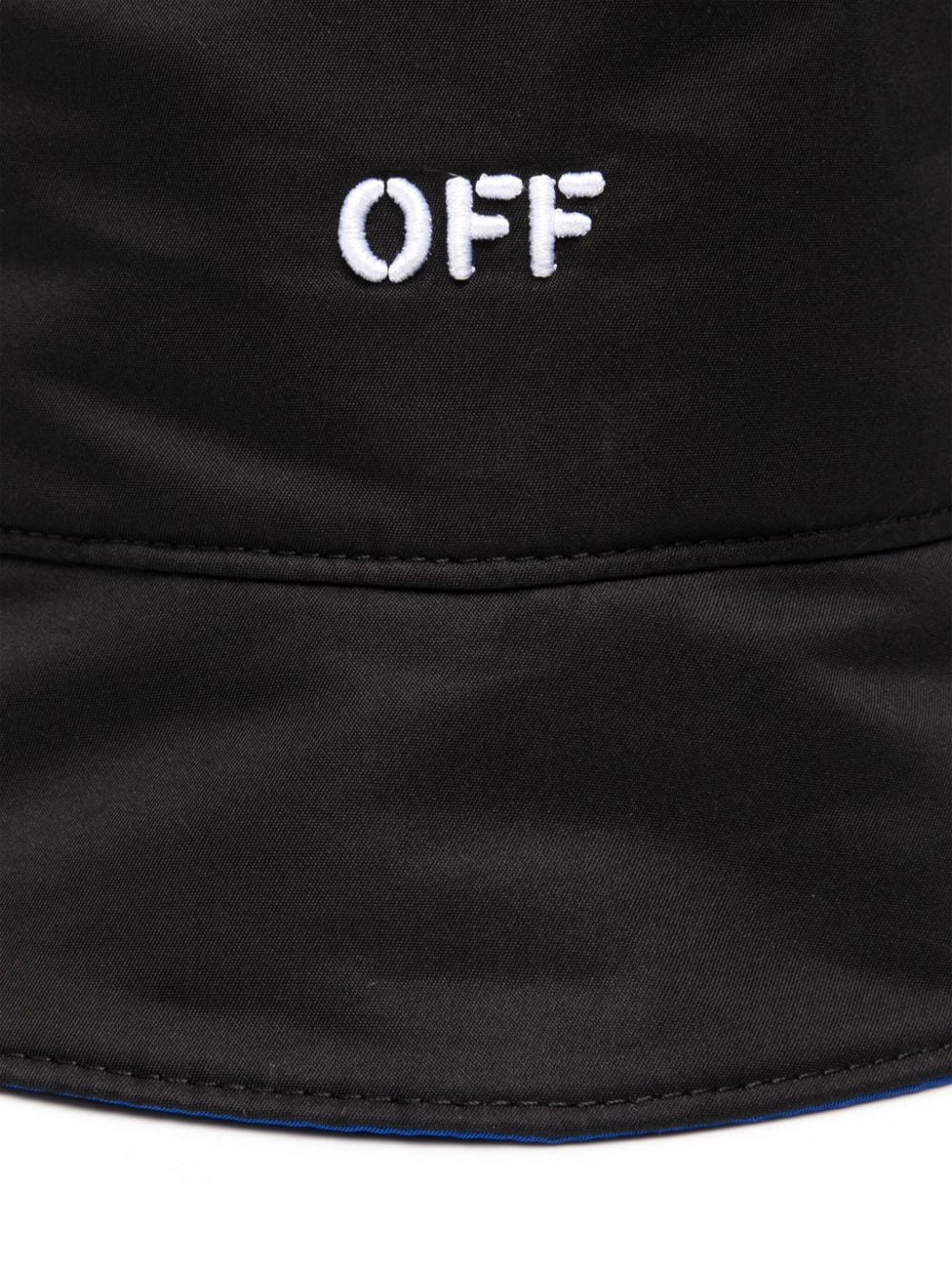 Off-White logo-embroidered reversible bucket hat - Image 2