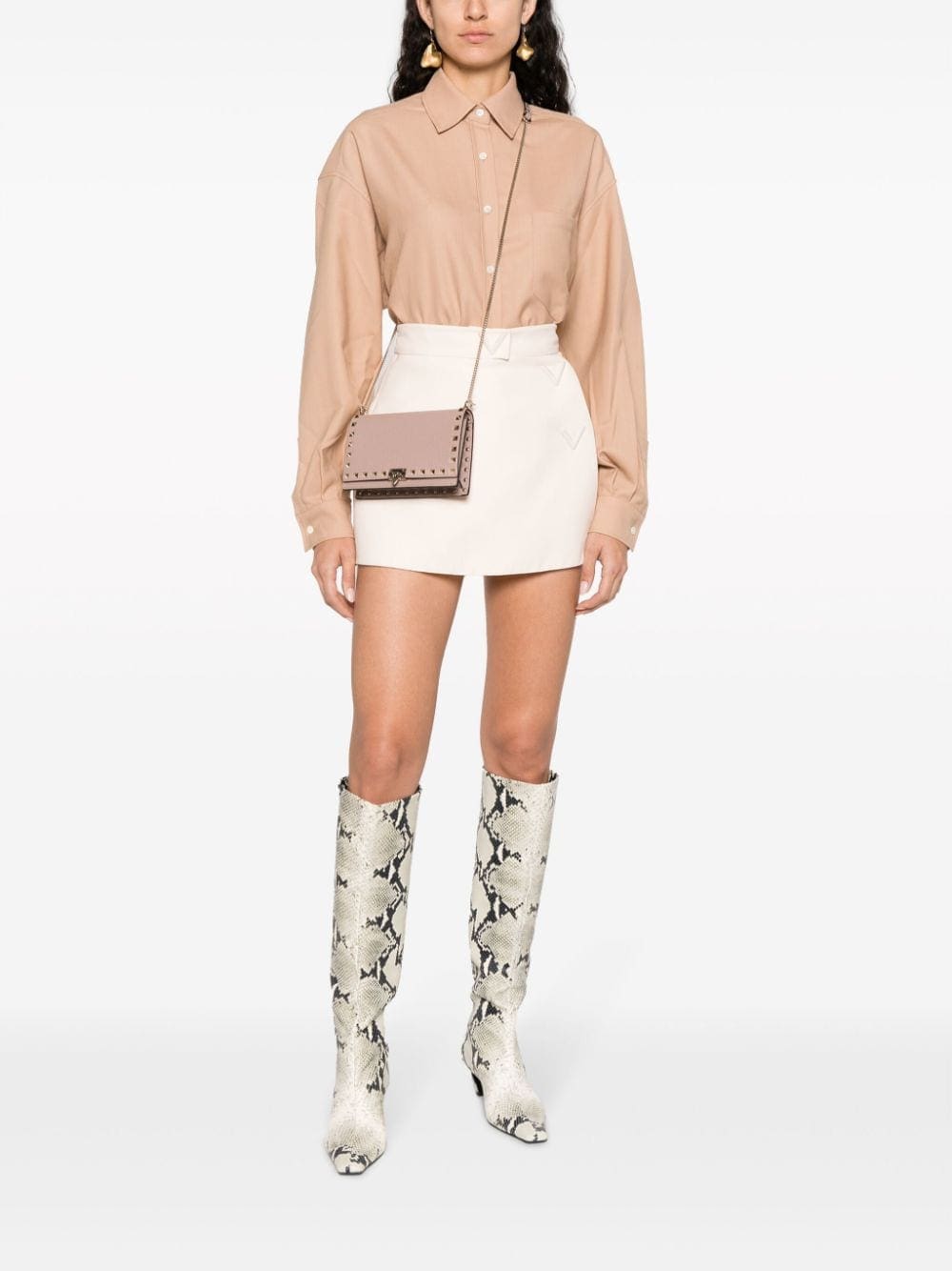 Valentino Garavani Rockstud leather crossbody bag - Image 2