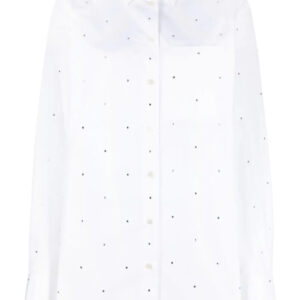 Stella McCartney  stud-embellished cotton shirt
