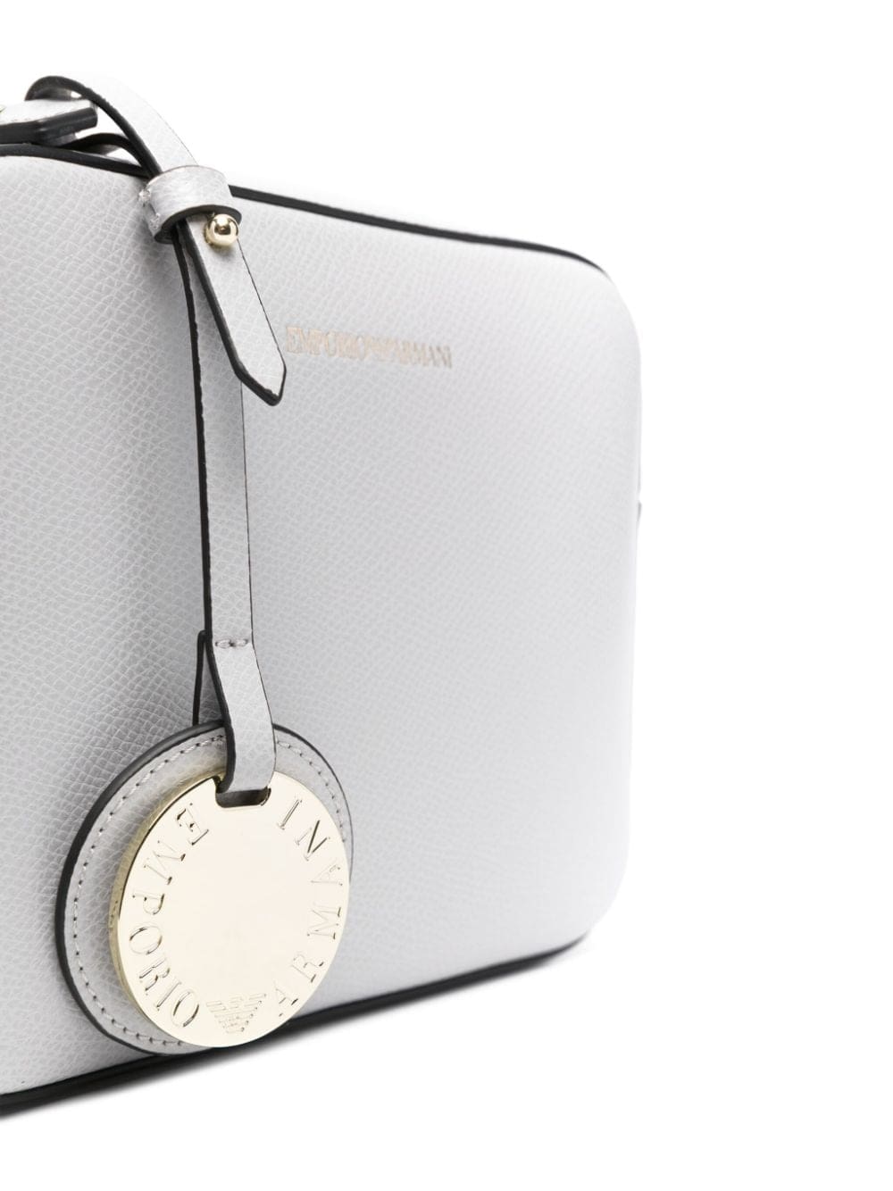 Emporio Armani logo-print grained crossbody bag - Image 4