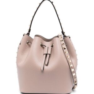 Valentino Garavani Rockstud leather bucket bag
