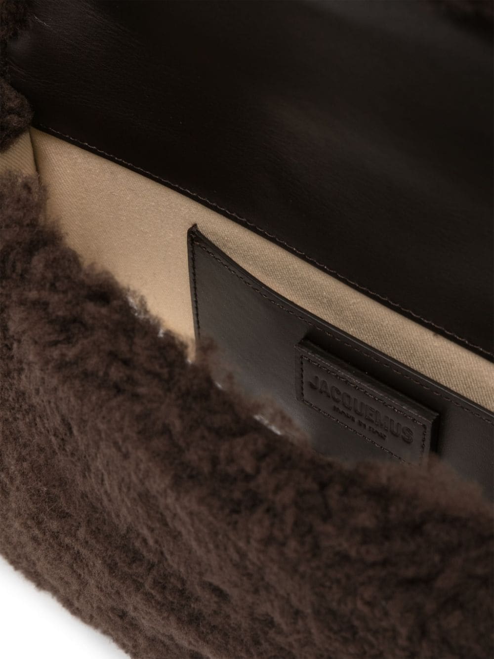 Jacquemus Le Bambidou shearling shoulder bag - Image 5