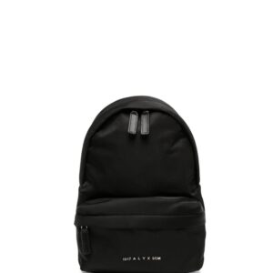 1017 ALYX 9SM logo-lettering leather backpack